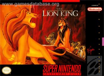 Cover Lion King, The for Super Nintendo